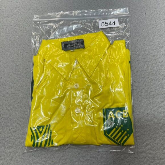 Australia Cricket Jersey Mens Medium Yellow ACB ICC World Cup National Team 40 - Picture 16 of 16
